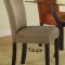 Castana Dining Set 5Pc 101661 Cappuccino w/Optional Color Chairs