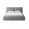 Onfroi Upholstered Bed BD02425Q in Gray Fabric by Acme