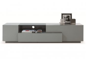 TV015 TV Stand in Grey Lacquer by J&M Furniture [JMTV-TV015 Grey]