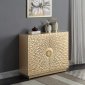 Ellette Console Table AC00289 in Gold by Acme