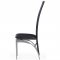 D1058DC Set of 4 Dining Chairs in Black by Global
