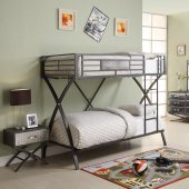 B813 Spaced Out Twin-Twin Bunk Bed by Homelegance w/Options