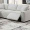 U8177 Power Motion Sectional Sofa in Sand Fabric by Global