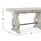 Bronwyn Counter Ht Table D4436 Alabaster by Magnussen w/Options