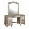 Bling Game Bedroom 204180 in Platinum w/Storage Bed by Coaster