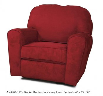 Red Fabric Elegant Modern Rocker Recliner [CHFRC-AC-AR4803-172-VictoryLane]