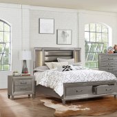 Tamsin Bedroom 1616 in Silver-Gray by Homelegance w/Options