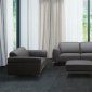 King Sofa in Grey Leather by J&M w/Options