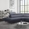 Axel Power Motion Sectional Sofa in Slate by Beverly Hills