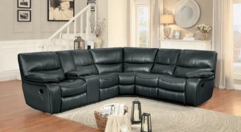 Pecos Motion Sectional Sofa 8480GRY in Gray by Homelegance [HESS-8480GRY Pecos]