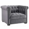 Heritage Sofa in Gray Velvet Fabric by Modway w/Options