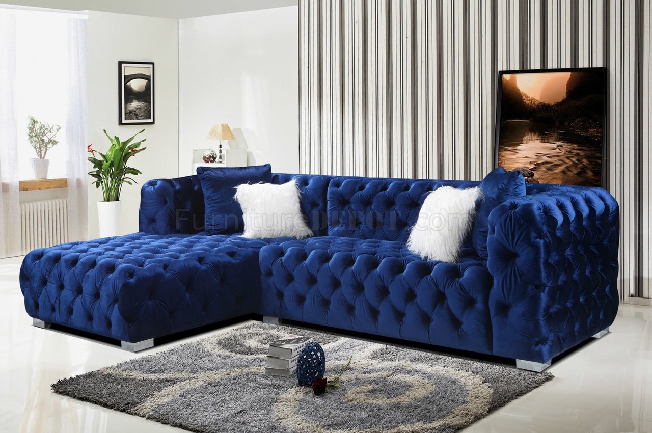 Navy Blue Sectional Sofa Bed | Cabinets Matttroy
