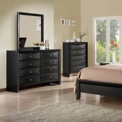 G1500A Bedroom in Black by Glory Furniture w/Options