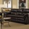 1032 Sofa in Brown Bonded Leather w/Options