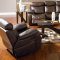 600561 Denisa Motion Sofa in Brown Bonded Leather w/Options