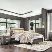 Berenice 5Pc Bedroom Set CM7580GY in Gray w/Options