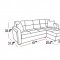 Vision Diego Gray Sectional Sofa by Istikbal w/Options
