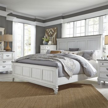 Reviews: Allyson Park 5Pc Bedroom Set 417-BR -Wirebrushed White - Liberty