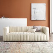 Reflection Sofa in Beige Fabric by Modway