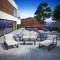 Fortuna 9Pc Patio Sectional Set by Modway Choice of Color