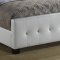 G2587 Bedroom in White by Glory w/Upholstered Bed & Options