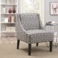 902604 Accent Chair Set of 2 in Fabric by Coaster
