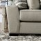 Colstrip Sectional Sofa SM1285 in a Beige Burlap Weave Fabric