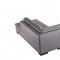 ML157 U-Shaped Sectional Sofa in Gray Leather by Beverly Hills