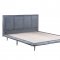Metis Bed BD00559Q in Gray Leather by Acme w/Optional Nightstand