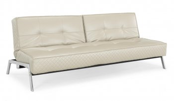 Copenhagen Sofa Bed in Cream Bonded Leather by Lifestyle [LSSB-Copenhagen Cream]