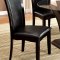 CM3710RT Dining Table in Dark Cherry w/Optional Black Chairs
