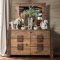 Janeiro CM7628 Bedroom Set in Rustic Natural Tone w/Options