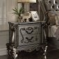Versailles Nightstand Set of 2 26843 in Antique Platinum by Acme