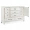 Lola Bay Bedroom B5003 in Seagull White by Magnussen w/Options