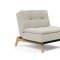 Dublexo Eik Sofa Bed in Natural w/Oak Legs by Innovation