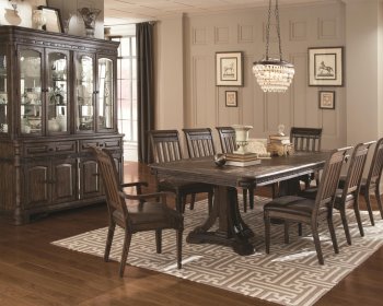 105731 Carlsbad Dining Table by Coaster w/Optional Items [CRDS-105731 Carlsbad]