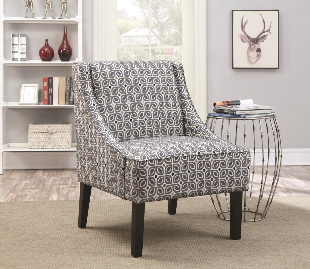902604 Accent Chair Set of 2 in Fabric by Coaster