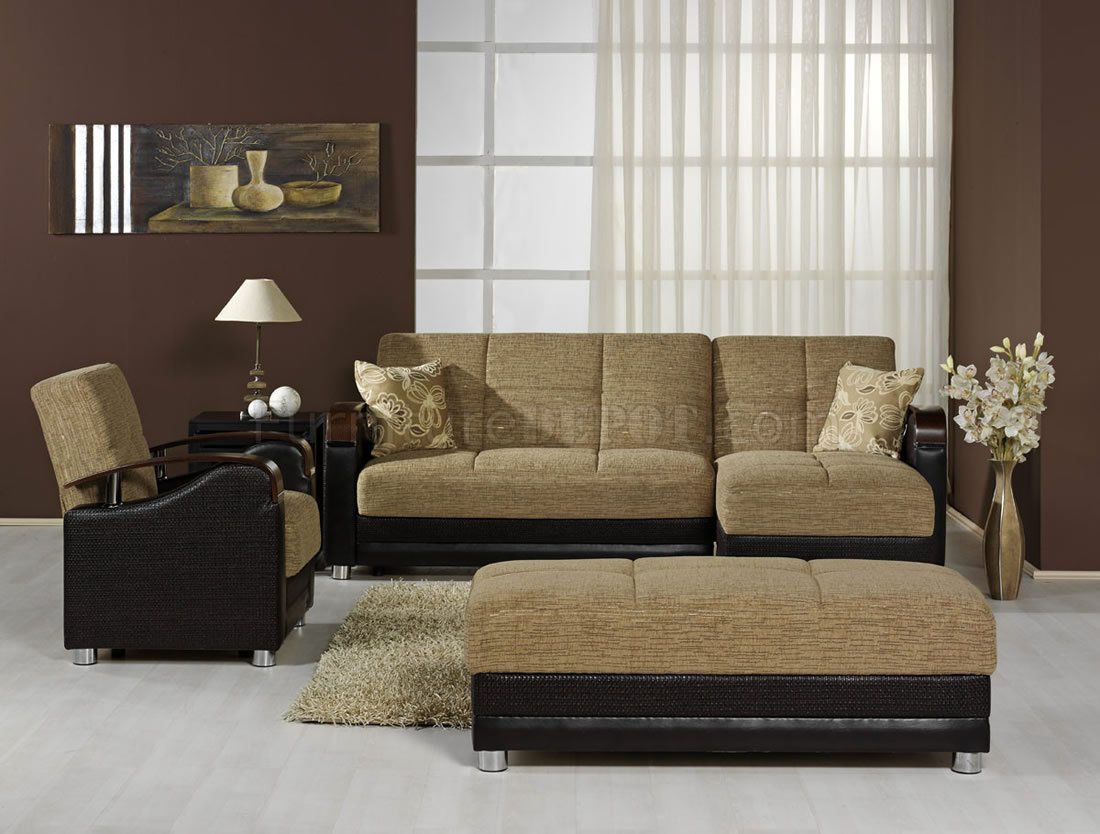 modern two tone living room tables