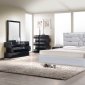 Da Vinci Bedroom Silver by J&M w/Optional Milan Black Casegoods
