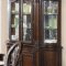 Rich Cherry Finish Formal Dining Room W/Double Pedestal Base
