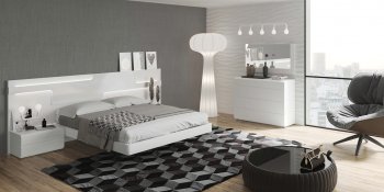Sara Bedroom in White by ESF w/Optional Case Goods [EFBS-Sara]