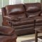 Leather Italia Brown Baron Motion Sofa & Loveseat Set w/Options