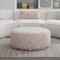 Sahara Sectional Sofa LV03010 in Beige Bouncle Fabric by Acme