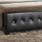 G2583 Bedroom in Black by Glory w/Upholstered Bed & Options
