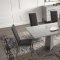 Mia Dining Table in Silver Gray by ESF w/Options