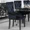 Varian II Dining Chair DN00592 Set of 2 in Black Velvet by Acme