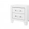 Luccia Bedroom Set 5Pc in White by Global w/Options