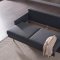 Laura Comfort Sofa Bed in Nasa Navy Blue Fabric by Bellona