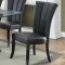 F2153 Dining Set 5Pc in Black by Boss w/F1591 Chairs