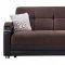 Luna Naomi Brown Sofa Bed by Bellona w/Options